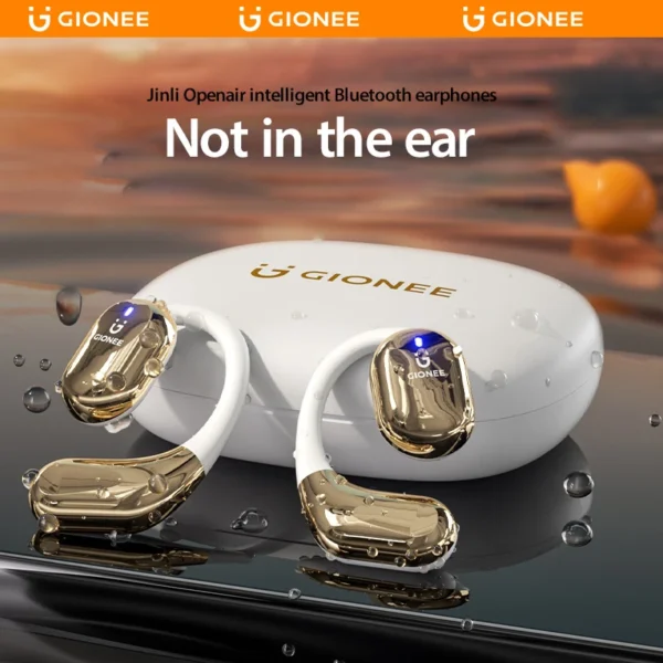 GIONEE JL001 Bluetooth Earphone OWS Wireless Headphones Long Battery Life Sports Waterproof Headsets extra bass with microphones