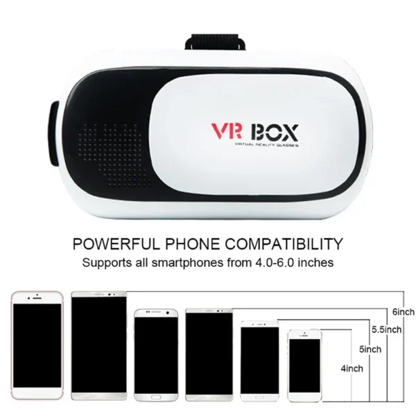 Virtual Reality 3D Glasses Box Stereo Original VR Google Cardboard Headset Helmet for IOS Android Smartphone Rocker