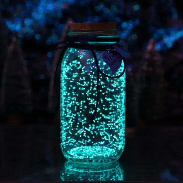 10g Luminous Sand Stones Noctilucent Sand Fish Tank Aquarium Fluorescent Kids DIY Wishing Bottle Drop Shipping Glow in Dark