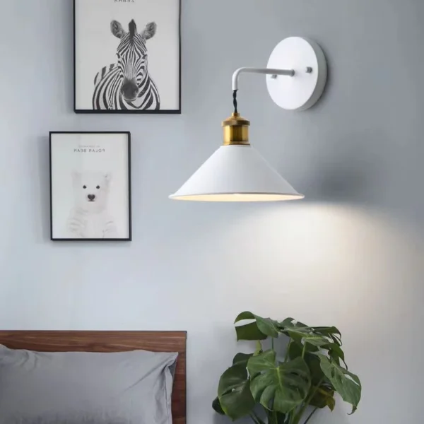 Vintage Colorful Wall Light Living Room Retro Wall Lamp - Image 3