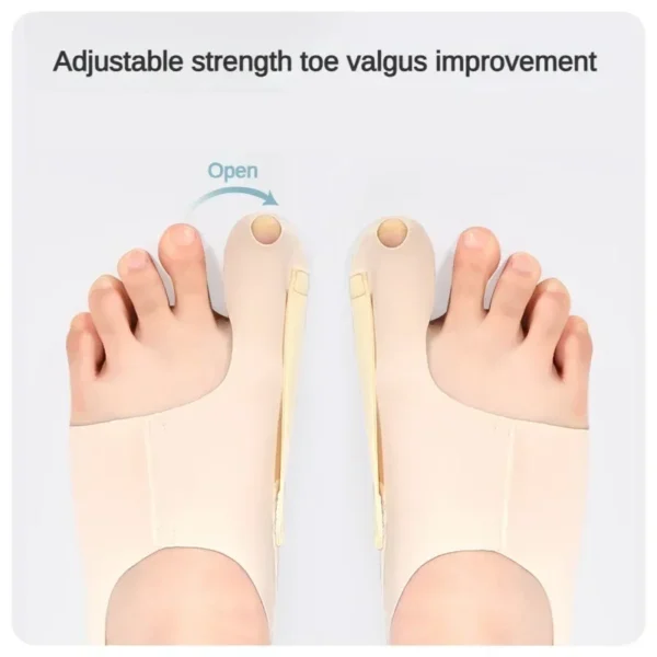 2PC Corrector Hallux Valgus Big Toe Bunion Corrector Orthopedic Socks Toes Separator Women Men Foot Care Toe Pain Relieve Tools